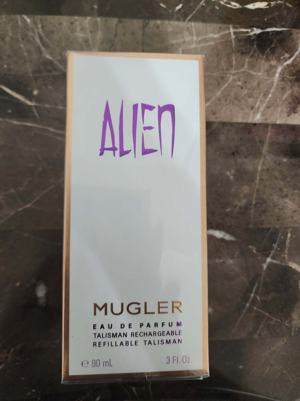 Mugler Alien Eau de Parfum - Purple and Gold Accents